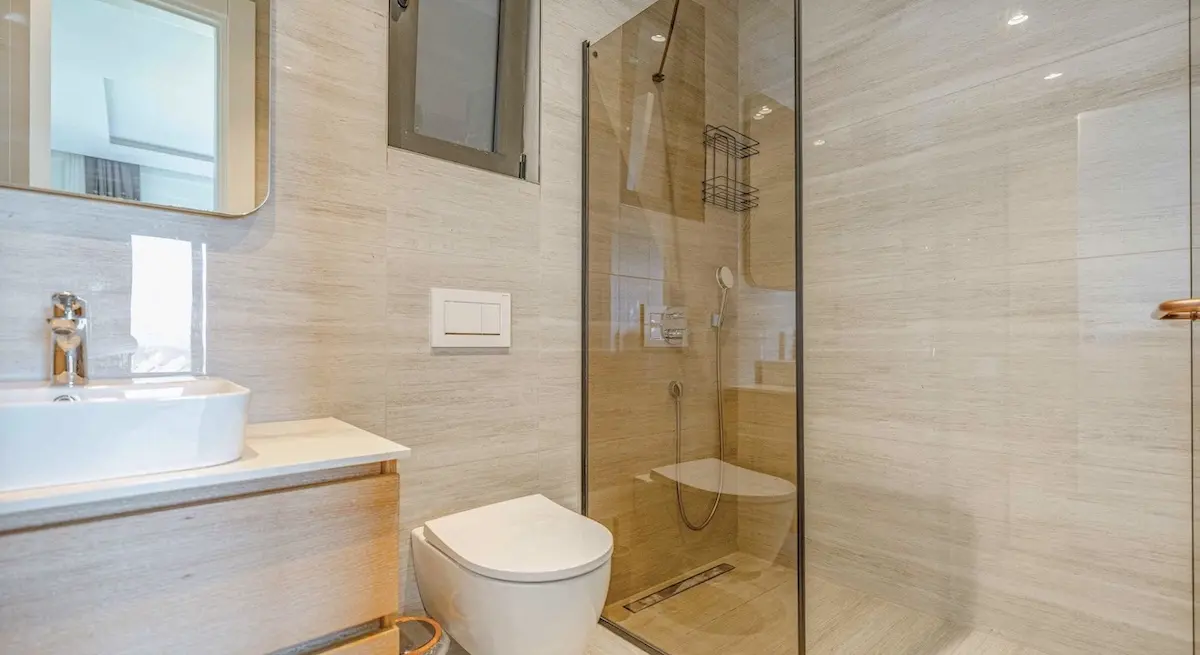 Fitted bathroom